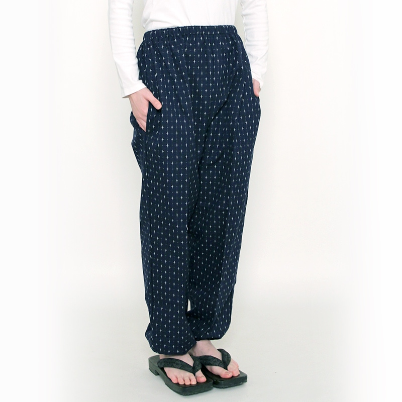 作務衣「十字織り」ポケット写真