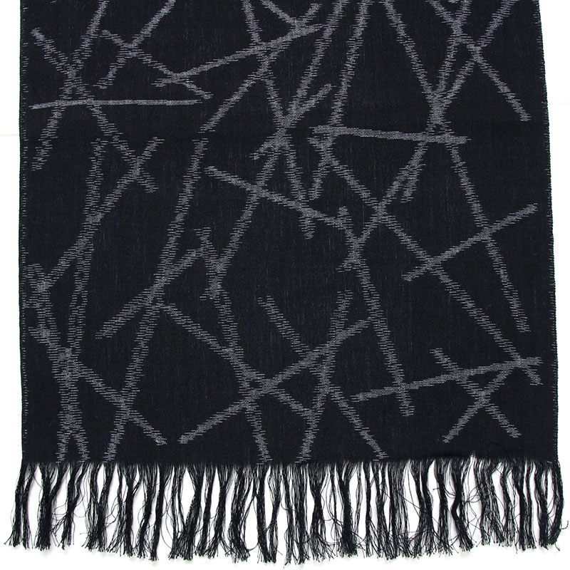 久留米絣ストール「dotline(ドットライン)」の写真