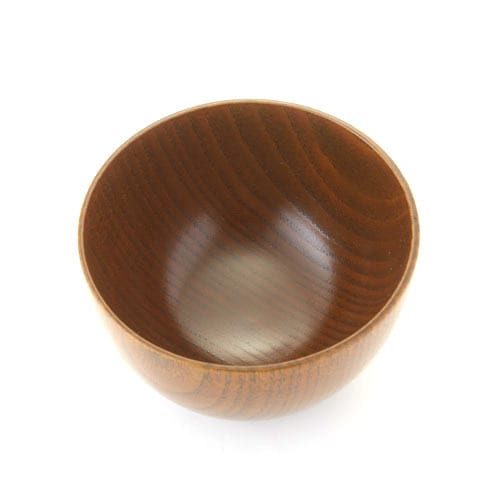 食洗機対応 ナノガラスコート 天然木製 マルチボウル型汁椀 M 漆塗り