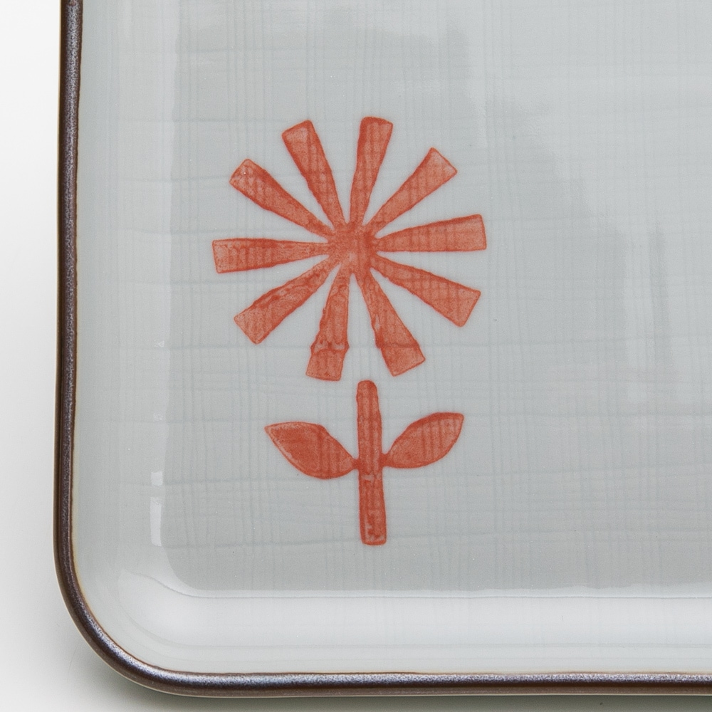 Snack master 仕切り付きプレート 14枚セット 赤 Snack master 仕切り付きプレート 14枚セット 赤 Snack master