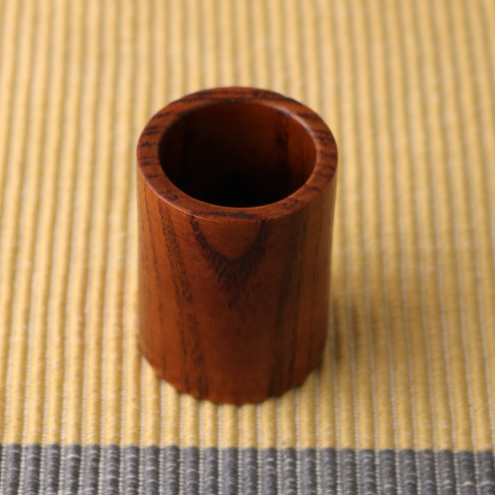 天然木製 シンプル爪楊枝入れ 木目 漆塗り | カトラリー,キッチン