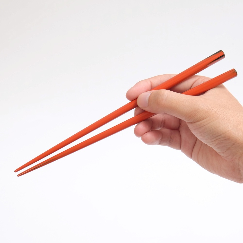 送料無料 紀州根来塗り 箸 手塗り漆 23.5cm お箸 おはし | 箸・箸置き