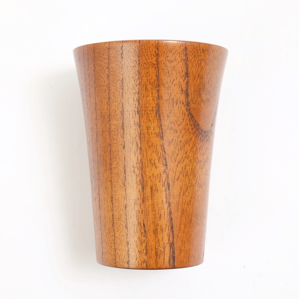 天然木製 羽反型 フリーカップ コップ 木目 漆塗り おしゃれ 在庫処分 アウトレット みよし漆器本舗