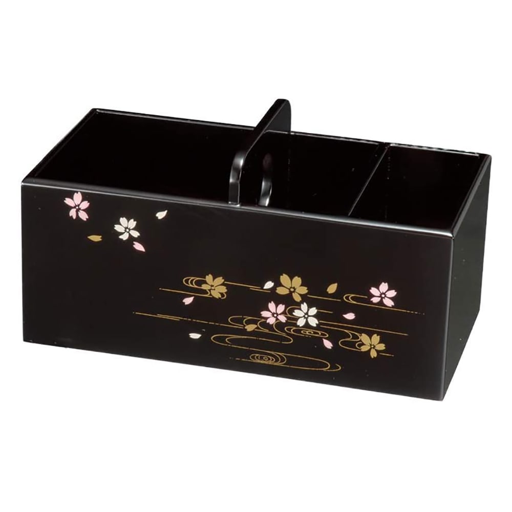 紀州塗り 木製リモコンラック うたげ桜 黒 ボックス 和風 和室 紀州塗り 木製リモコンラック うたげ桜 黒 ボックス 和風 和室