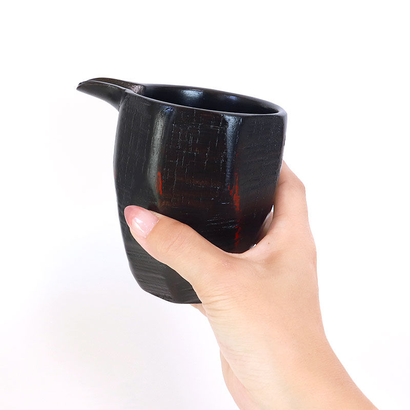 天然木製 片口（LL） 曙 漆塗り 酒器 日本酒 小鉢 ボウル 食器