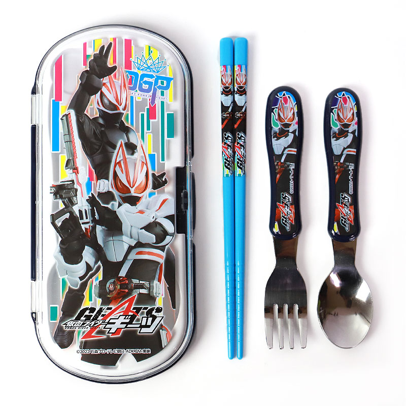 確認\(◡̈)/四角皿(中)♡スプーンフォーク♡お箸♡オーダー受け付け 仮面ライダーガッチャード 仮面ライダーギーツ トリオセット 箸
