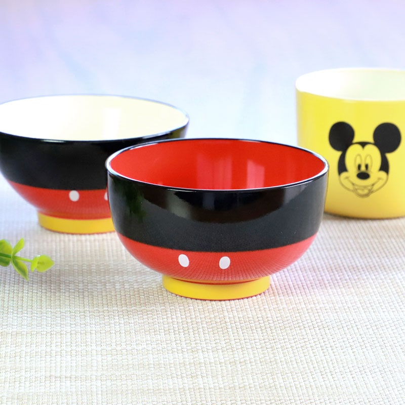 ミッキー ミニー 抗菌 汁椀 お椀 Disney 250ml 食洗機対応 電子レンジ