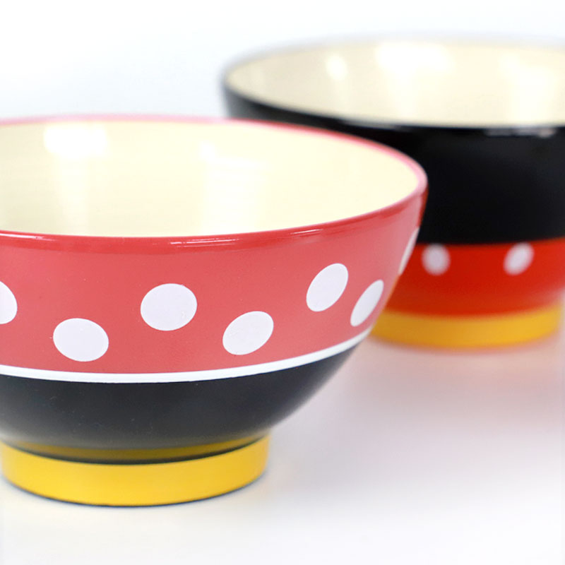 希少　ミニー食器 Disney 抗菌 飯椀 ミッキー ミニー 200ml お椀 食洗機対応 電子レンジ