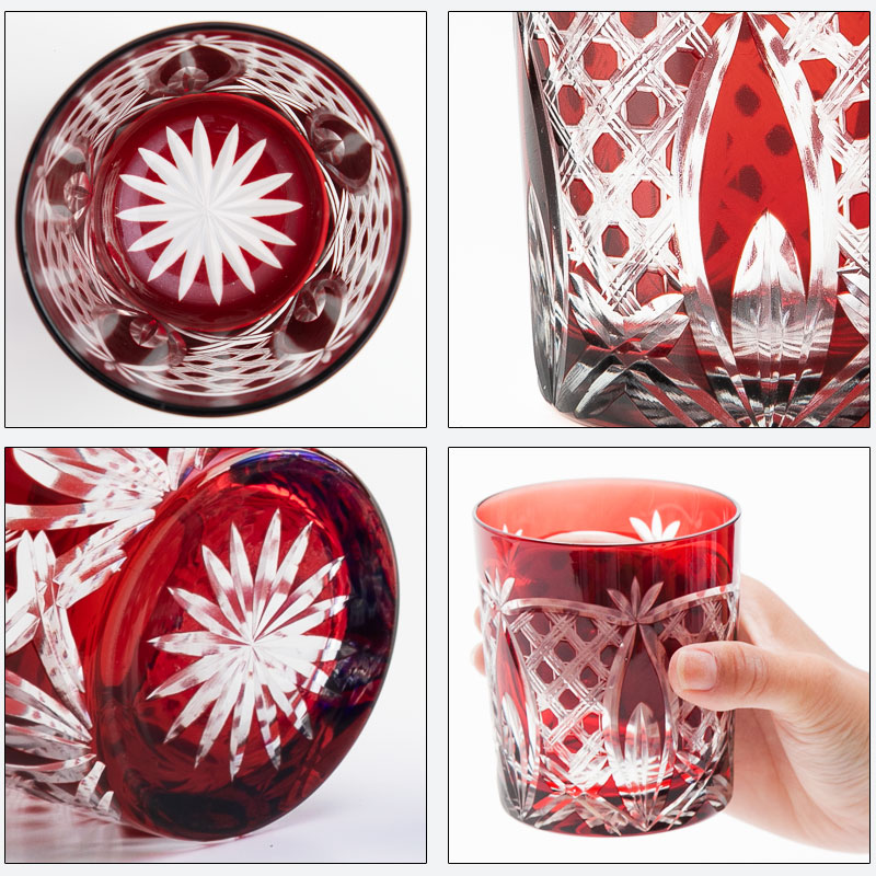 切子タンブラーグラス オールドグラス 切子グラス ロックグラス