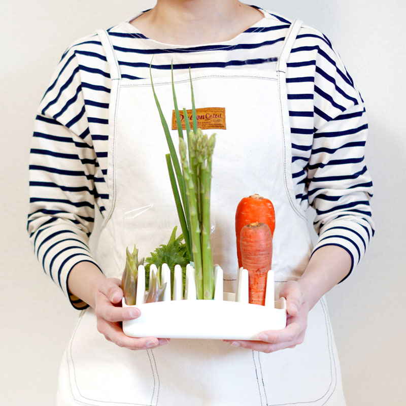 PLYS ベジマジ たてる 野菜スタンド 野菜保存 野菜収納 冷蔵庫収納