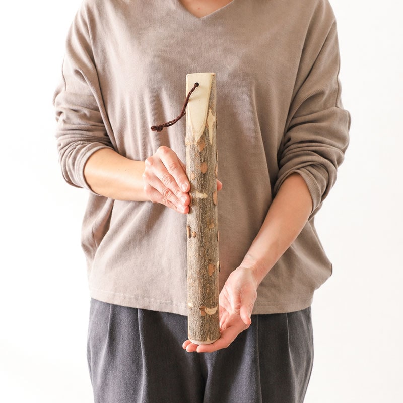 天然木製 すりこぎ棒 単品 山椒 36cm すりこぎ すり棒 太い ロング