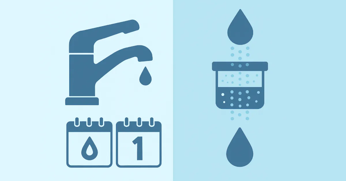 浄水器フィルター交換カレンダーイメージ
