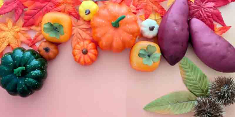 秋に旬の食べ物いろいろ