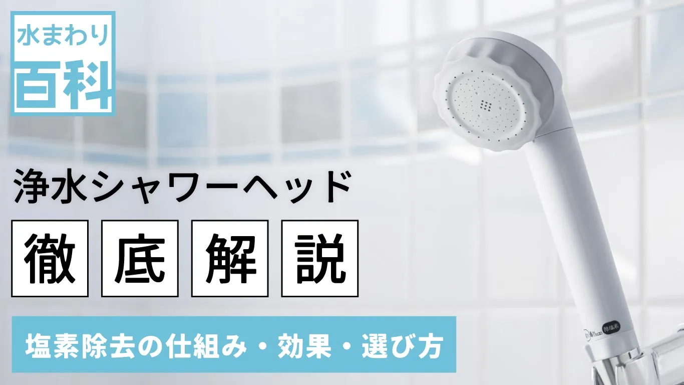 浄水シャワーヘッドとは？塩素除去の仕組み・効果・選び方【徹底解説】