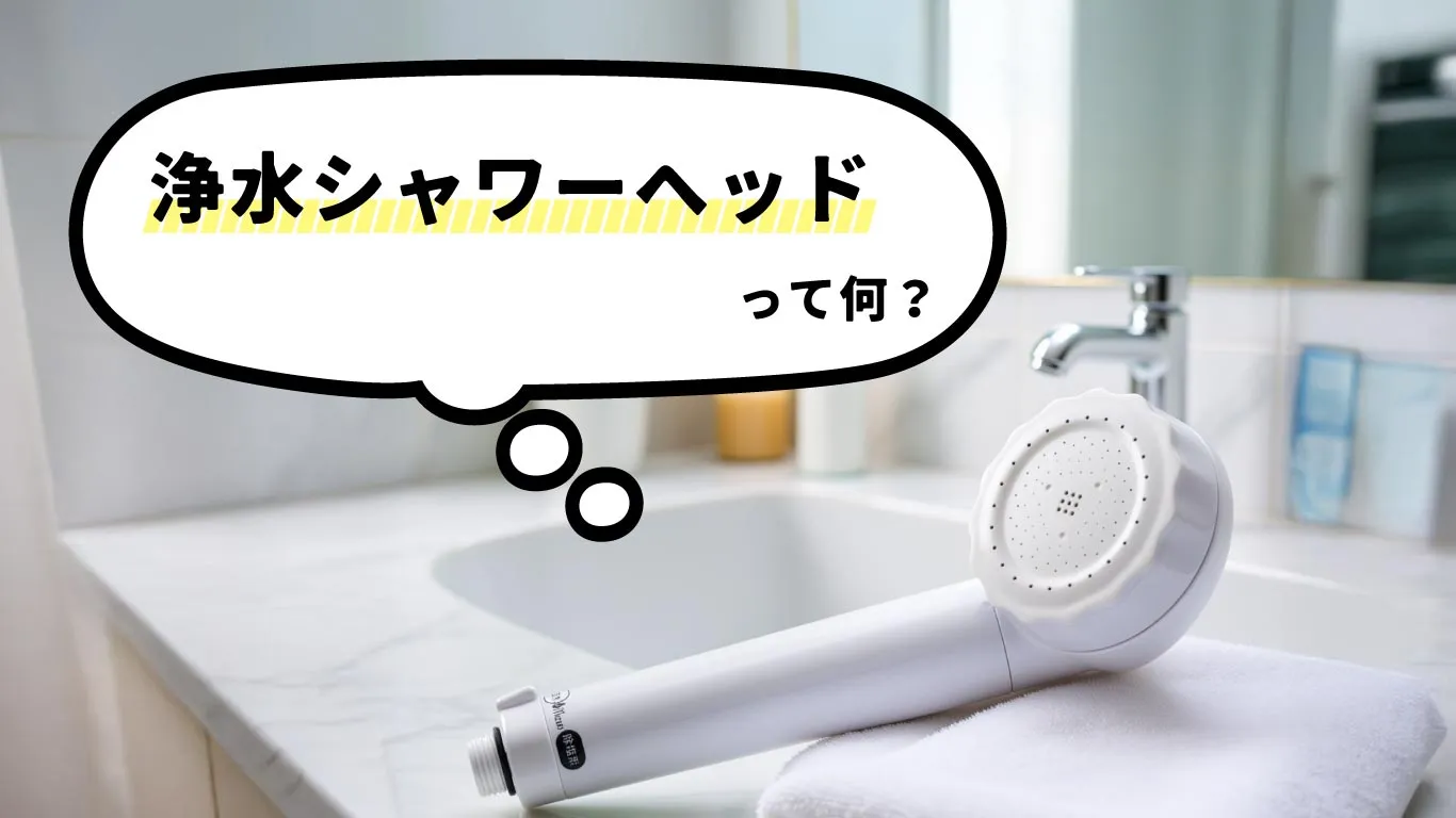 浄水シャワーヘッドって何？