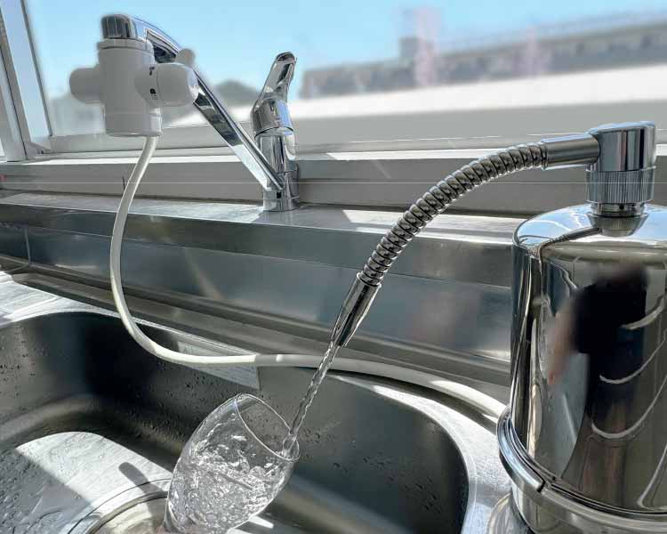 浄水器設置イメージ図
