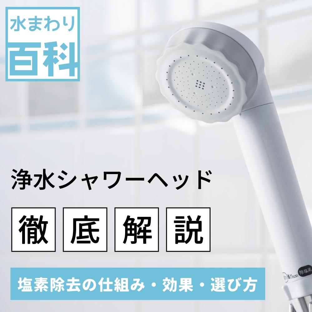 浄水シャワーヘッドを徹底解説
