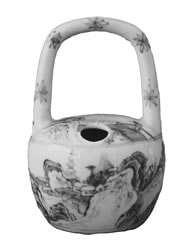 江戸時代の磁器製水入れ