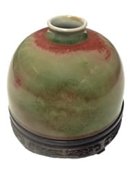 清代の磁器製水入れ