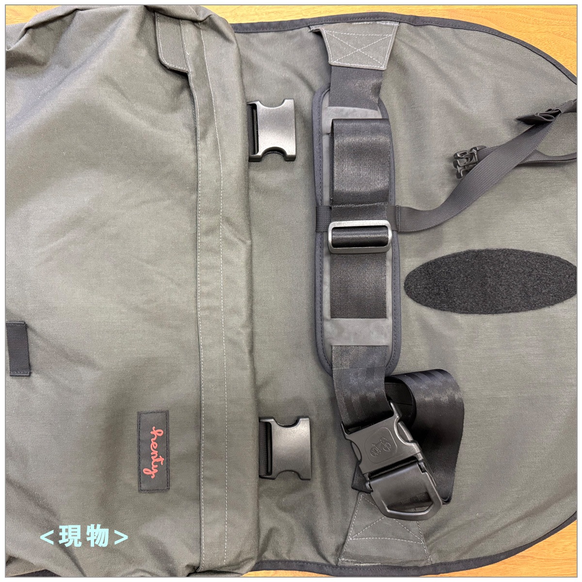 Ÿ���ʡ������ȥ�å����� Henty Wingman Messenger 2 STD DarkGrey/Grey  (Refurbished)