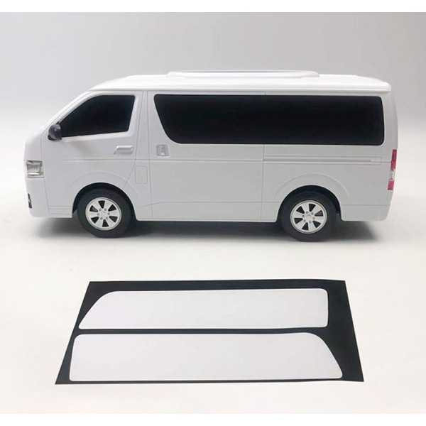 トヨタハイエース ティッシュボックス ケース TOYOTA HIACE ブラック