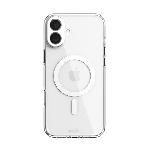 moshi iGlaze [99MO241012] for iPhone 16 Plus (Luna Silver)