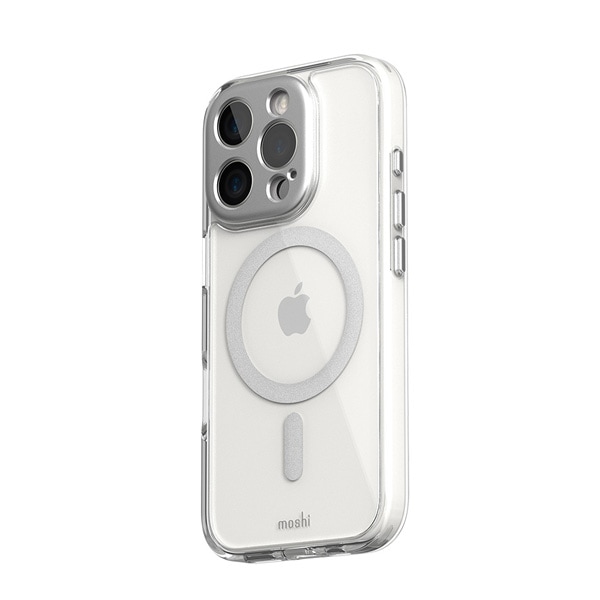 moshi iGlaze [99MO241013] for iPhone 16 Pro (Luna Silver)