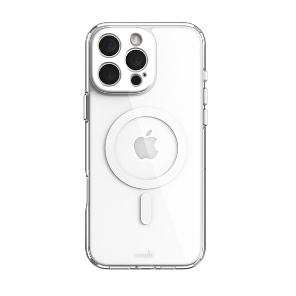 moshi iGlaze [99MO241014] for iPhone 16 Pro Max (Luna Silver)