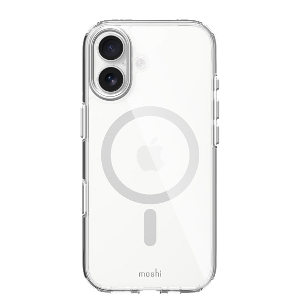 moshi iGlaze [99M2251021] for iPhone 17 (Luna Silver)