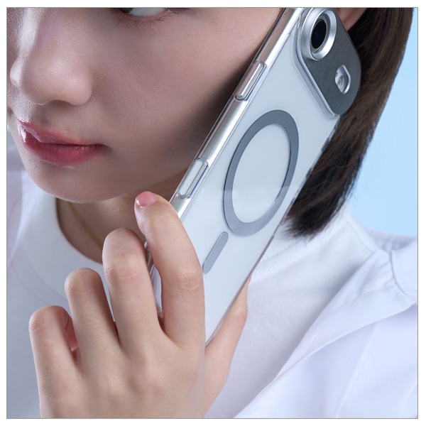 moshi iGlaze [99M2251022] for iPhone 17 Air  (Luna Silver)