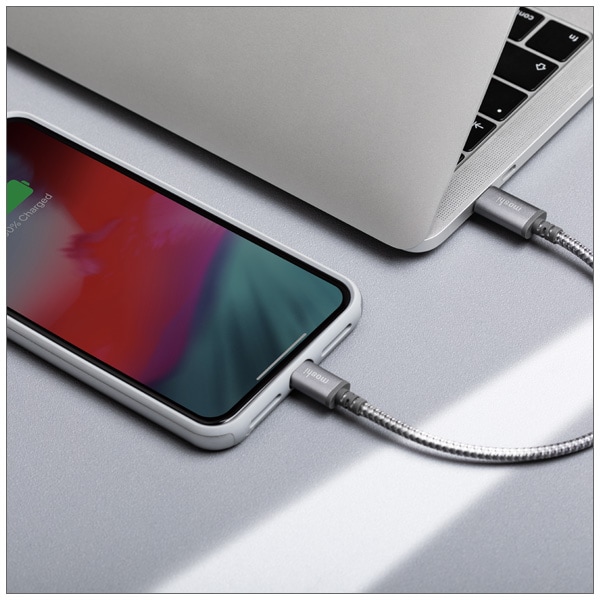 moshi Integra USB-C to Lightning 25cm (Titanium Gray)【ポイント10