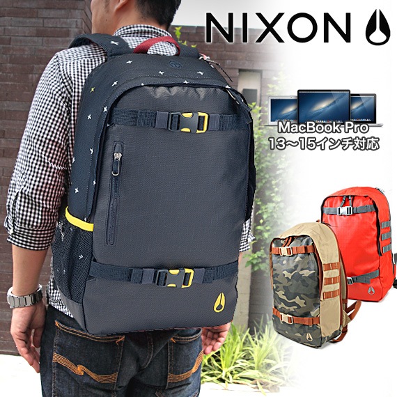 NIXON Smith SkatePack II 2014SSモデル C1954 （15インチPC対応  軽量バックパック）【ポイント10倍】【送料無料（沖縄県を除く）】 | バッグ（ブランド別）,NIXON | | MJSOFT 《(株）MJSOFT》