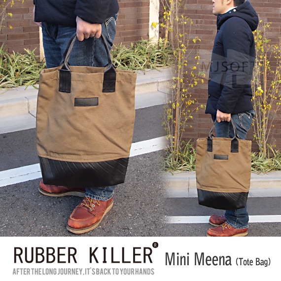 RUBBER KILLER Mini Meena (Tote Bag) ラバーキラー【ポイント10倍