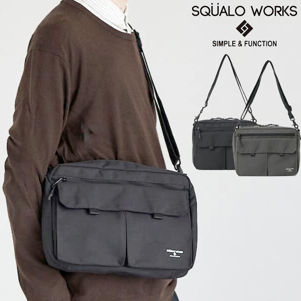 SQUALO WORKS Nylon OX SHOULDER BAG (SW-NY003)