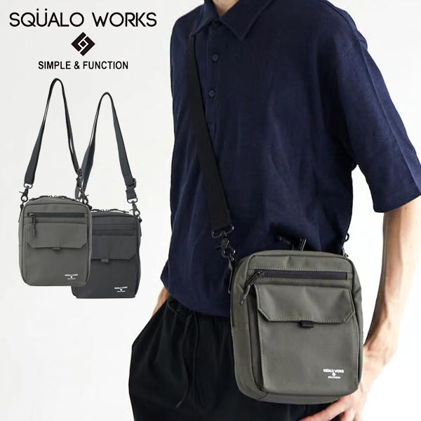 SQUALO WORKS Nylon OX Mini SHOULDER BAG (SW-NY004)