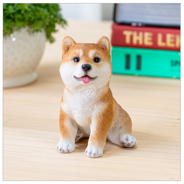 WOOBIA 左向き座り 子柴犬 シバイヌ