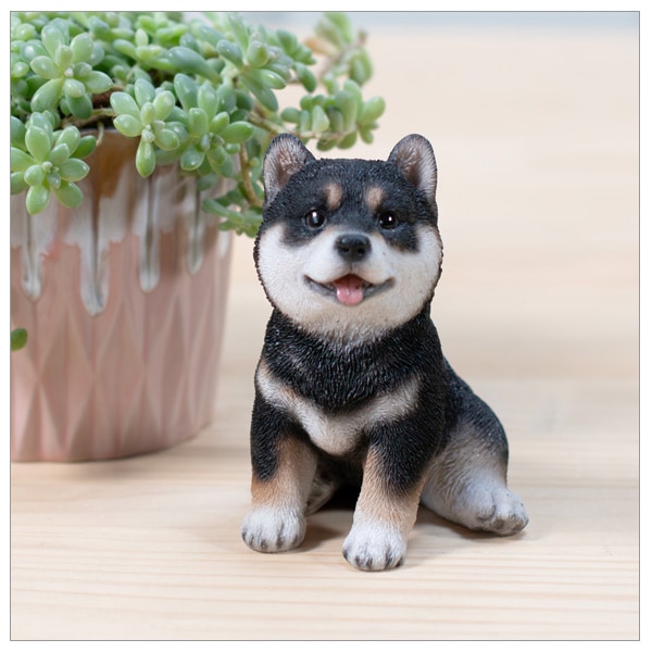 WOOBIA 左向き座り 子柴犬 シバイヌ