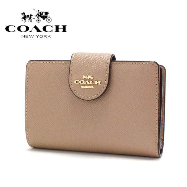 コーチ 二つ折り財布 レディース COACH Wallet ラグジュアリー クロス