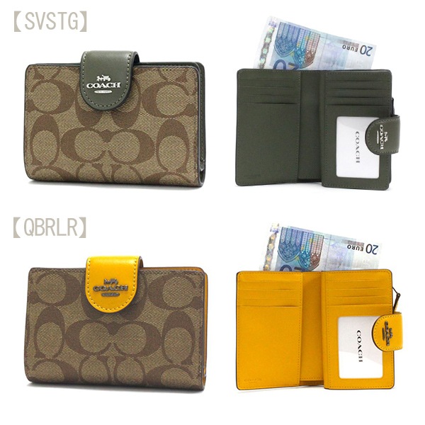 コーチ 二つ折り財布 レディース COACH Wallet ラグジュアリー