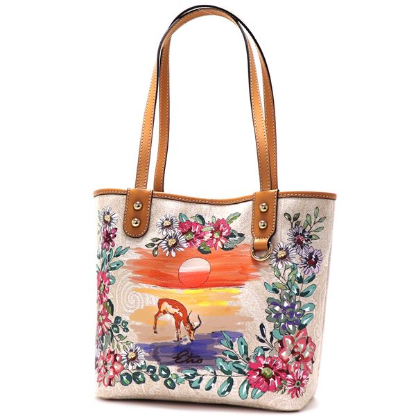 ETRO Embroidered handbagエトロ(美品)