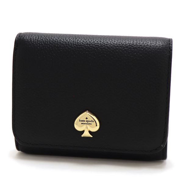 ケイトスペード 二つ折り財布 レディース KATE SPADE Wallet ブラック KK056 001