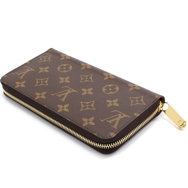 ルイヴィトン 長財布 メンズ レディース LOUIS VUITTON Wallet ジッピー・ウォレット モノグラム ブラウン M42616