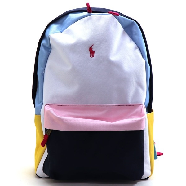 【未使用】ポロラルフローレン タグ付 リュック バックパック 希少 マルチカラー 9ar047-w4h_1.jpg