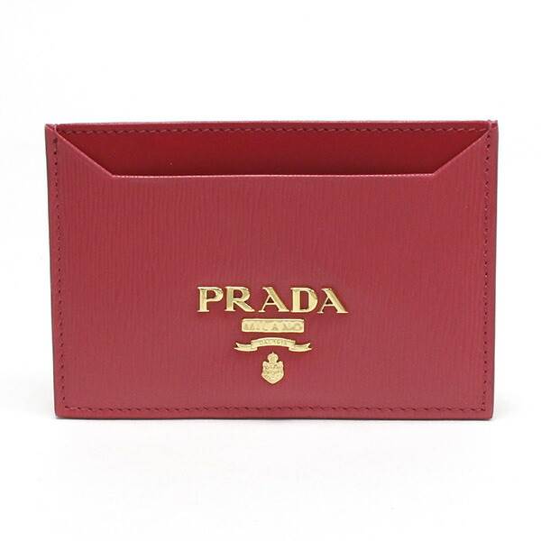 プラダ カードケース レディース PRADA Card Case レッド系 1MC208