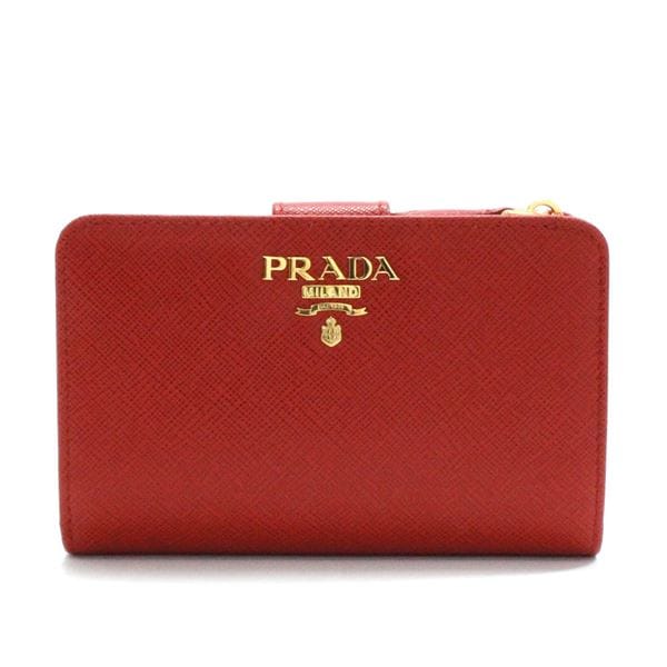 プラダ 二つ折り財布 レディース PRADA Wallet レッド 1ML225 QWA F068Z