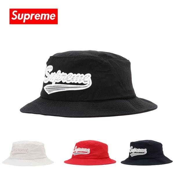 シュプリーム キャップ ハット Supreme 帽子 MESH SCRIPT CRUSHER