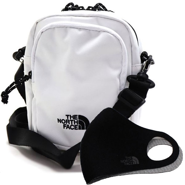 クリスマスセール ザ ノースフェイス ショルダーバッグ マスクセット THE NORTH FACE NN2PQ03L WHT nn2pq03l.jpg