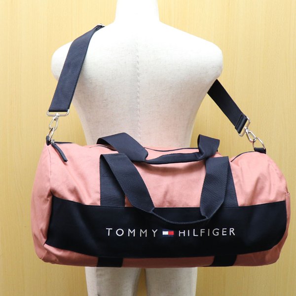 クリスマスセール トミーヒルフィガー ショルダーバッグ レディース   ボストンバッグ ピンク 69JA795 651 69ja795-651_9.jpg