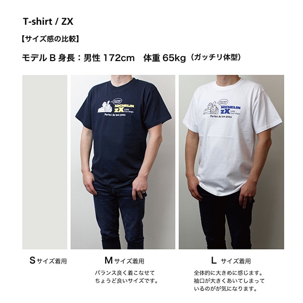 ミシュラン Tシャツ ZX / Michelin T-Shirts ZX-モーターマガジン Web Shop