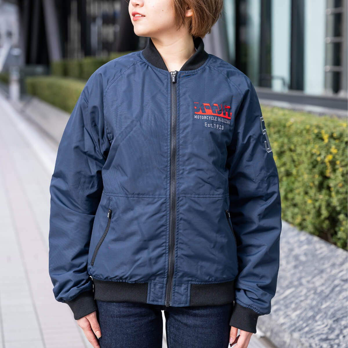 オートバイ×56デザイン ライトブルゾン / AUTOBY×56design Collab. LIGHT BLOUSON｜モーター マガジン社の通販本店サイト